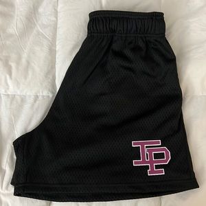 Inaka Double Layer Mesh Shorts Black